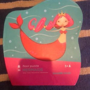 Cute mermaid puzzle my daughter loved it. No missing pieces!!!